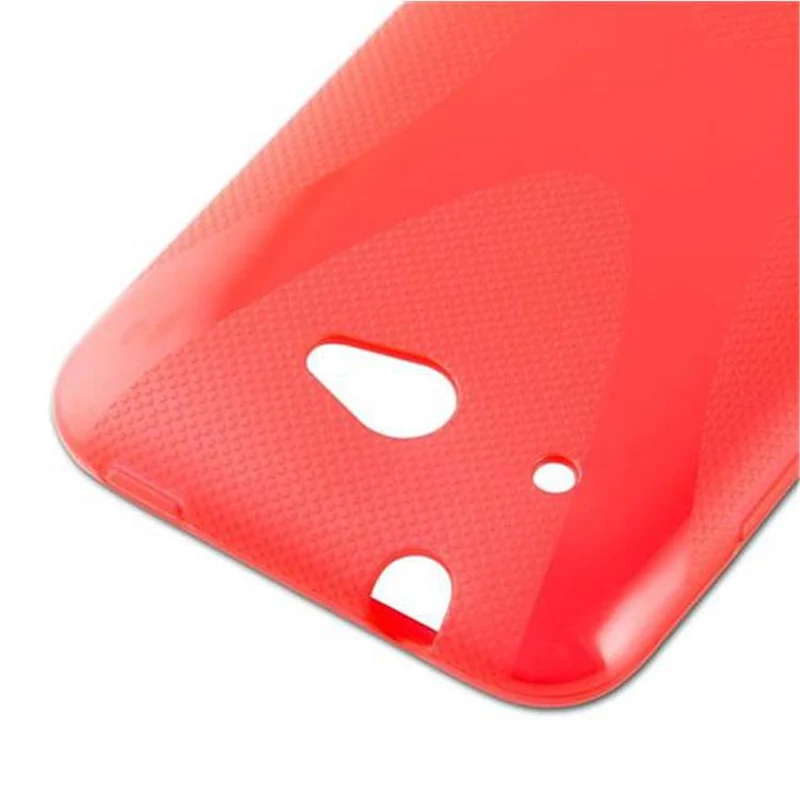 Cadorabo Hülle kompatibel mit HTC Desire 601 Schutzhülle aus flexiblem TPU Silikon