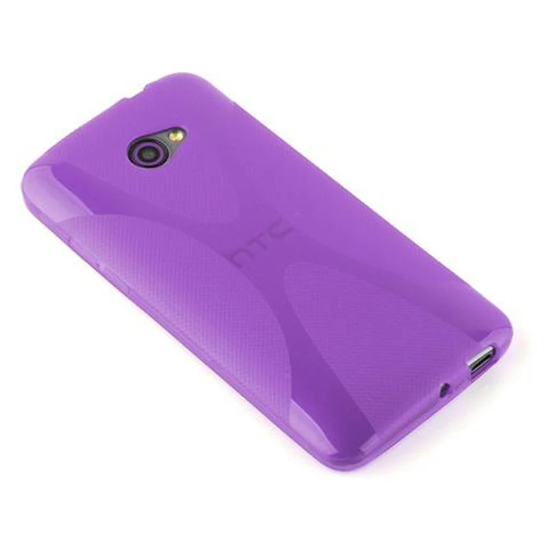 Cadorabo Hülle kompatibel mit HTC BUTTERFLY S Schutzhülle aus flexiblem TPU Silikon