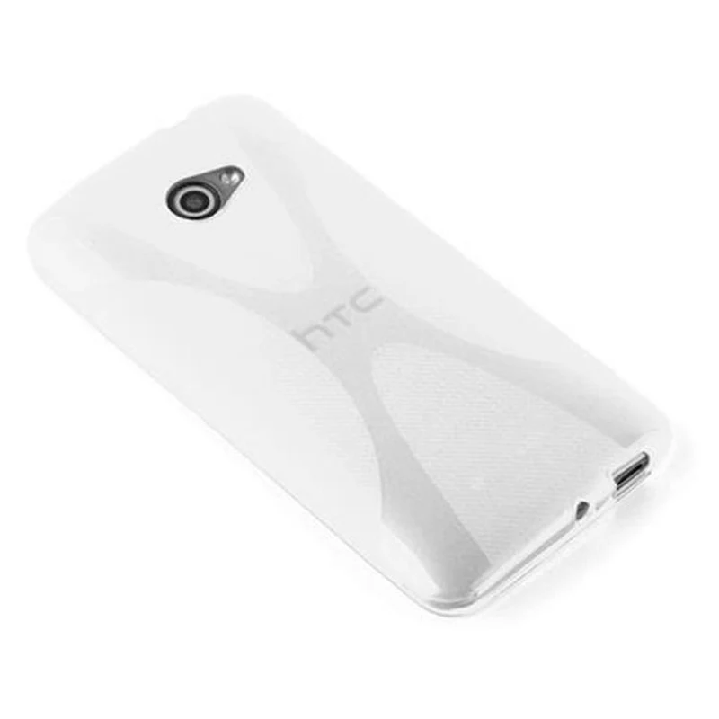 Cadorabo Hülle kompatibel mit HTC BUTTERFLY S Schutzhülle aus flexiblem TPU Silikon