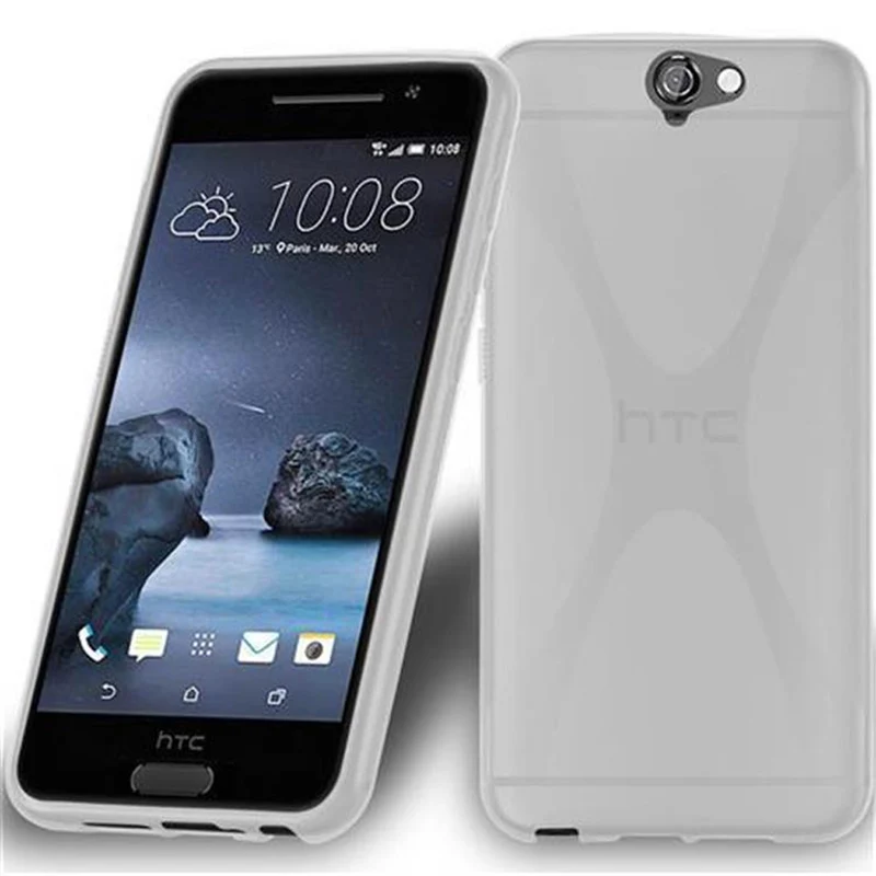 Cadorabo Hülle kompatibel mit HTC ONE A9 Schutzhülle aus flexiblem TPU Silikon