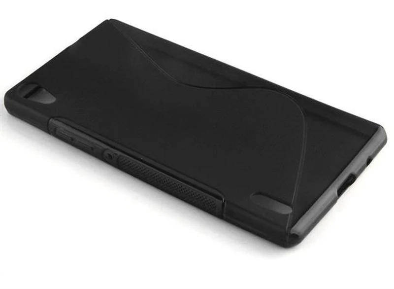 Cadorabo Hülle kompatibel mit Huawei ASCEND P7 Schutzhülle aus flexiblem TPU Silikon