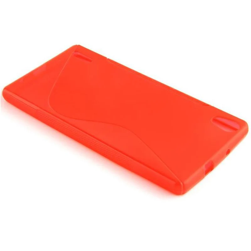 Cadorabo Hülle kompatibel mit Huawei ASCEND P7 Schutzhülle aus flexiblem TPU Silikon