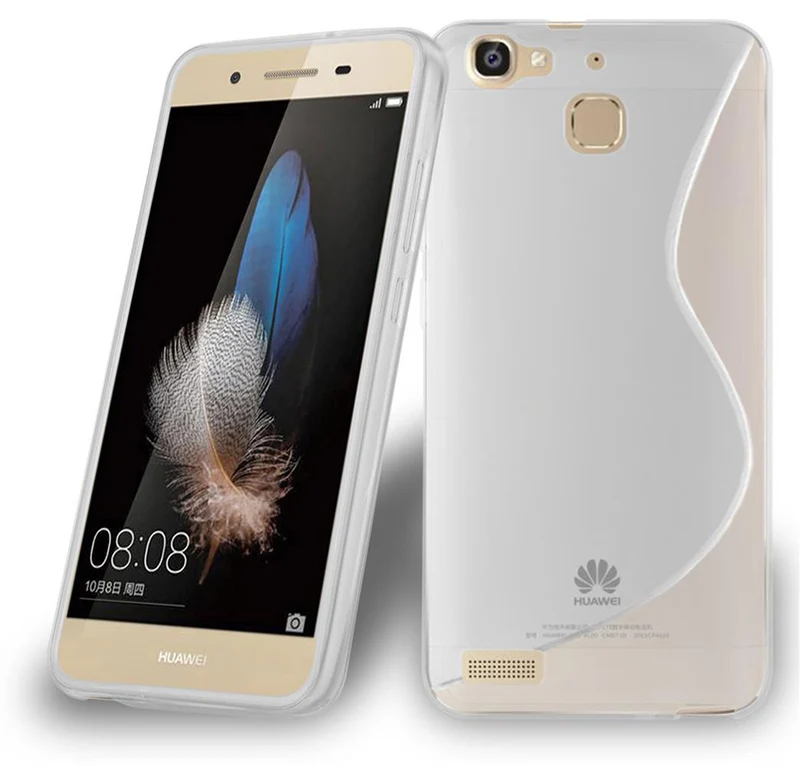 Cadorabo Hülle kompatibel mit Huawei G8 MINI / Enjoy 5S Schutzhülle aus flexiblem TPU Silikon