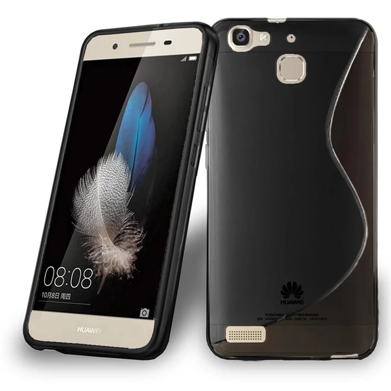 Cadorabo Hülle kompatibel mit Huawei G8 MINI / Enjoy 5S Schutzhülle aus flexiblem TPU Silikon