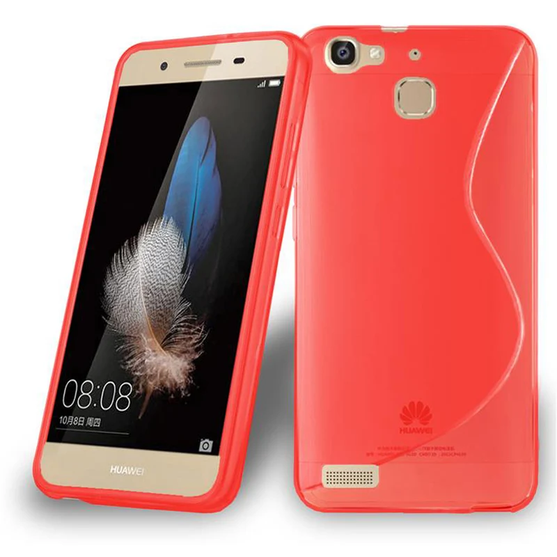 Cadorabo Hülle kompatibel mit Huawei G8 MINI / Enjoy 5S Schutzhülle aus flexiblem TPU Silikon