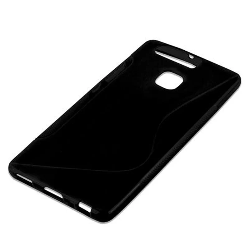 Cadorabo Hülle kompatibel mit Huawei P9 Schutzhülle aus flexiblem TPU Silikon