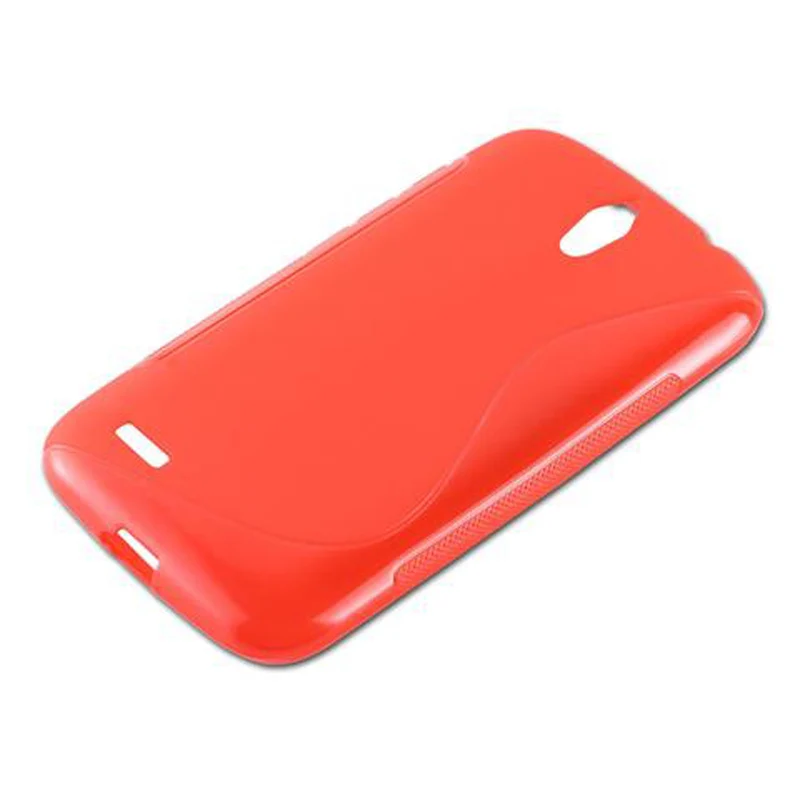 Cadorabo Hülle kompatibel mit Huawei ASCEND G610 Schutzhülle aus flexiblem TPU Silikon