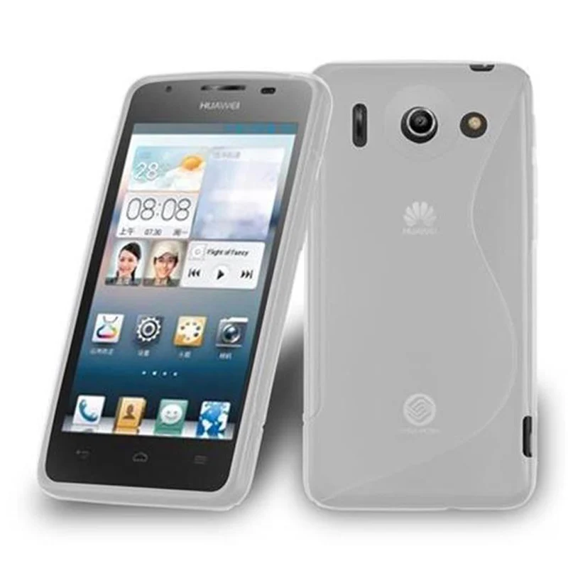 Cadorabo Hülle kompatibel mit Huawei ASCEND G510 / G520 / G525 Schutzhülle aus flexiblem TPU Silikon