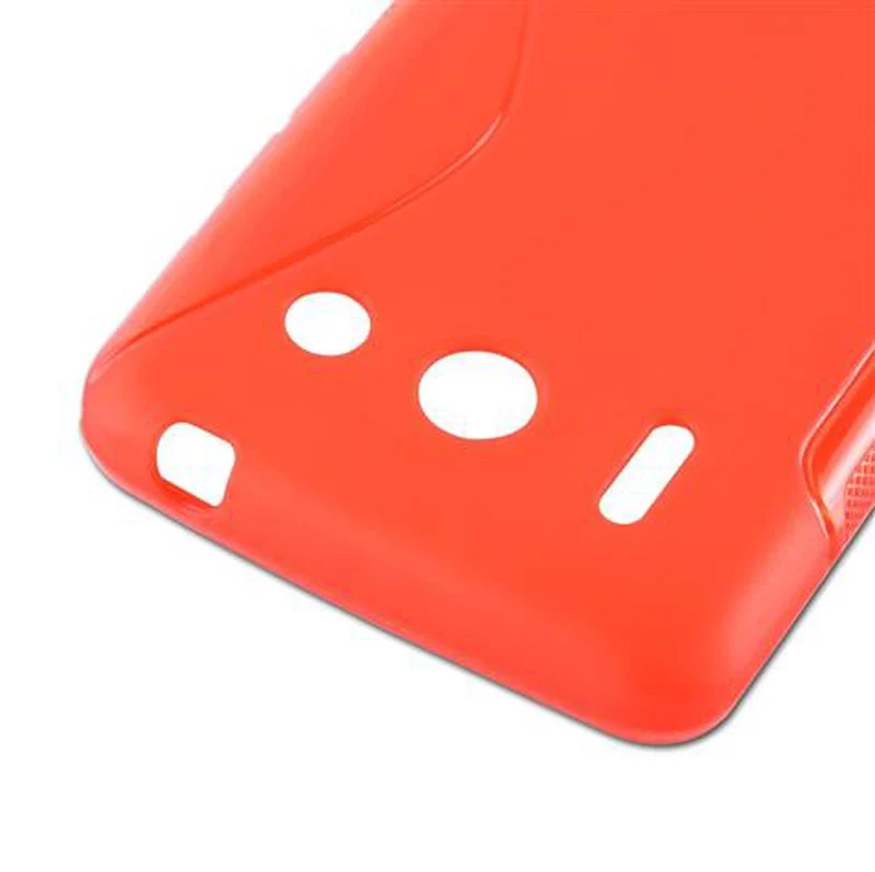 Cadorabo Hülle kompatibel mit Huawei ASCEND G510 / G520 / G525 Schutzhülle aus flexiblem TPU Silikon