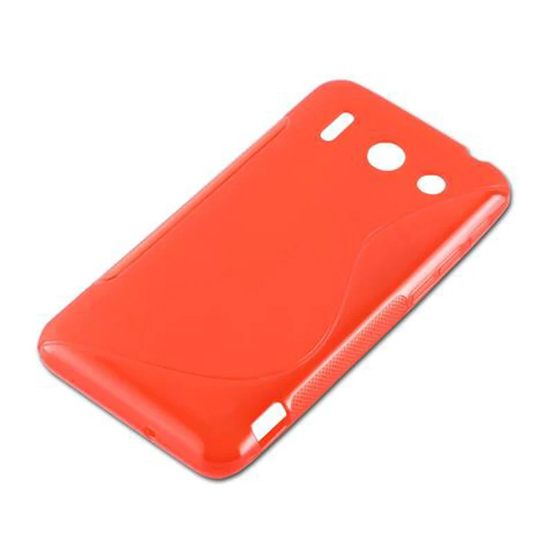 Cadorabo Hülle kompatibel mit Huawei ASCEND G510 / G520 / G525 Schutzhülle aus flexiblem TPU Silikon
