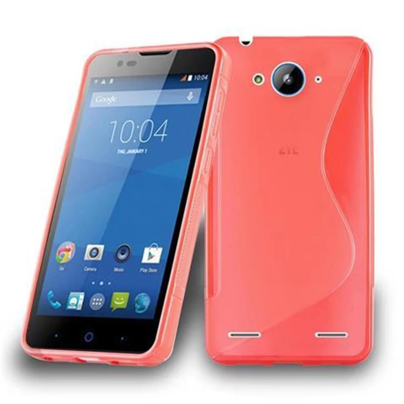 Cadorabo Hülle kompatibel mit ZTE Blade L3 PLUS Schutzhülle aus flexiblem TPU Silikon