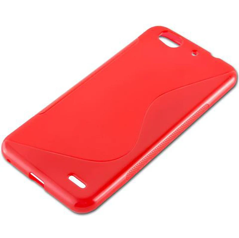 Cadorabo Hülle kompatibel mit ZTE Blade S6 LUX Schutzhülle aus flexiblem TPU Silikon