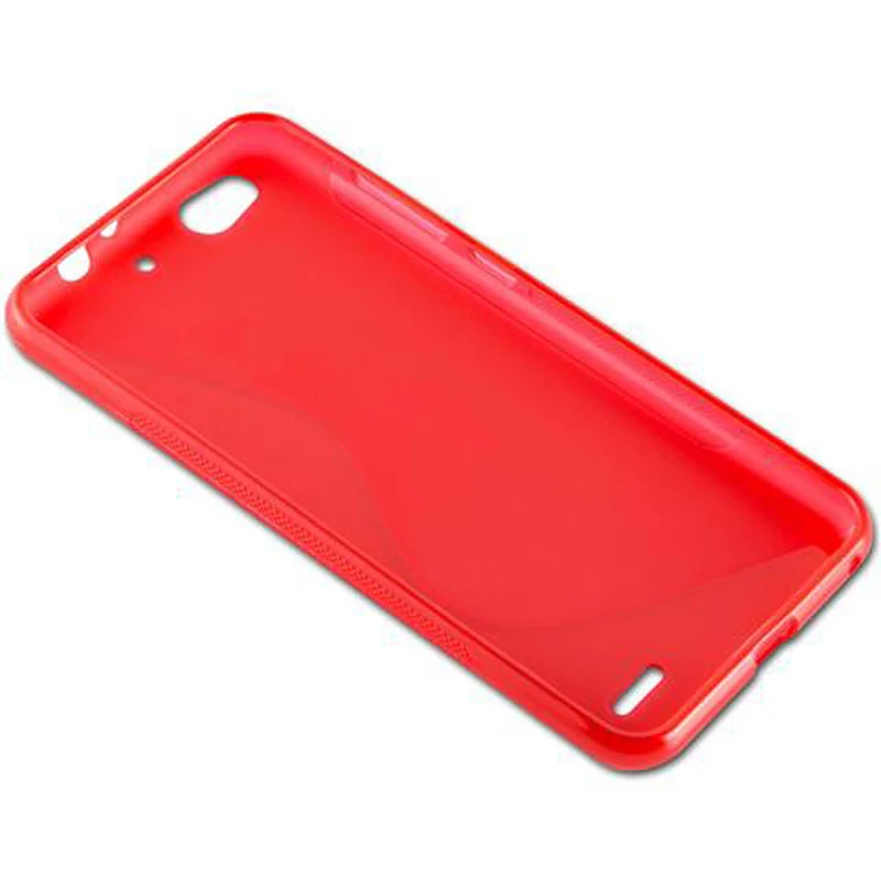 Cadorabo Hülle kompatibel mit ZTE Blade S6 LUX Schutzhülle aus flexiblem TPU Silikon