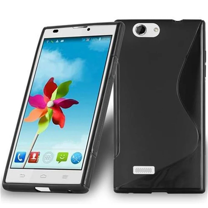 Cadorabo Hülle kompatibel mit ZTE Blade L2 Schutzhülle aus flexiblem TPU Silikon