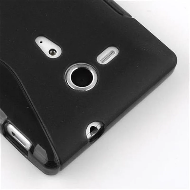 Cadorabo Hülle kompatibel mit Sony Xperia SP Schutzhülle aus flexiblem TPU Silikon