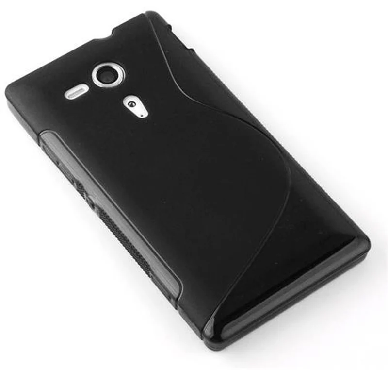 Cadorabo Hülle kompatibel mit Sony Xperia SP Schutzhülle aus flexiblem TPU Silikon