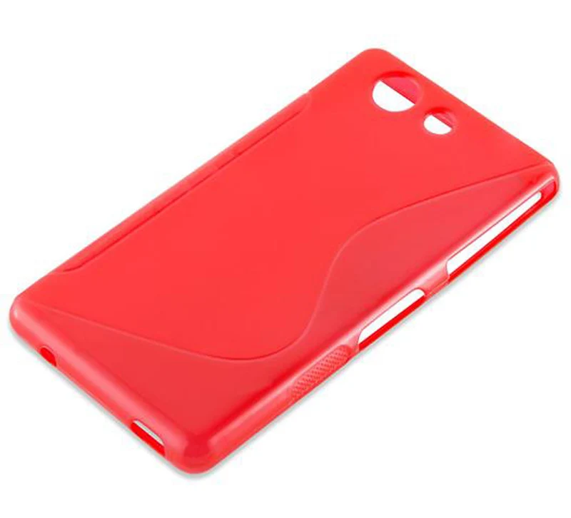 Cadorabo Hülle kompatibel mit Sony Xperia Z4 MINI / Z3 PLUS COMPACT Schutzhülle aus flexiblem TPU Silikon
