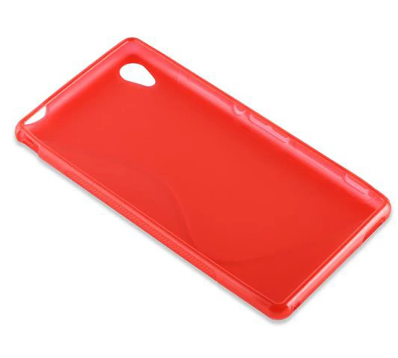 Cadorabo Hülle kompatibel mit Sony Xperia M4 AQUA Schutzhülle aus flexiblem TPU Silikon