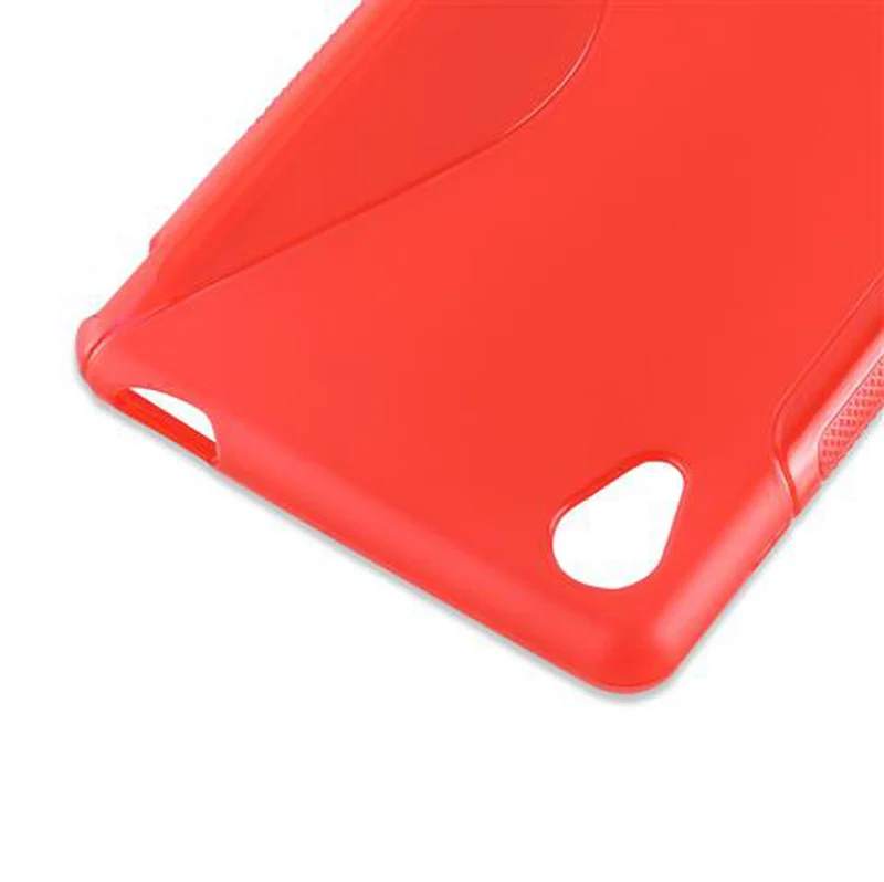 Cadorabo Hülle kompatibel mit Sony Xperia M4 AQUA Schutzhülle aus flexiblem TPU Silikon