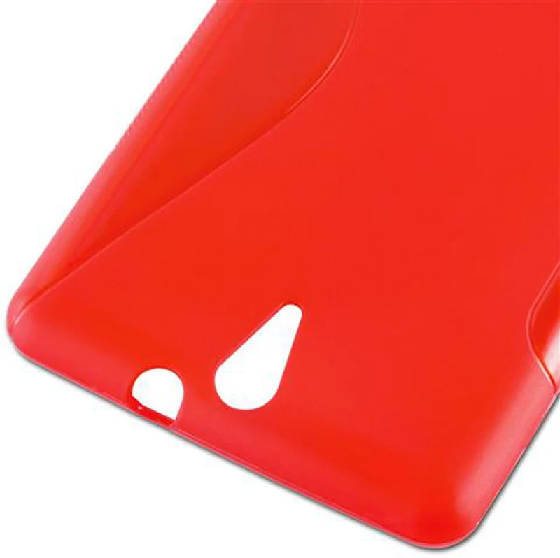 Cadorabo Hülle kompatibel mit Sony Xperia C5 ULTRA Schutzhülle aus flexiblem TPU Silikon