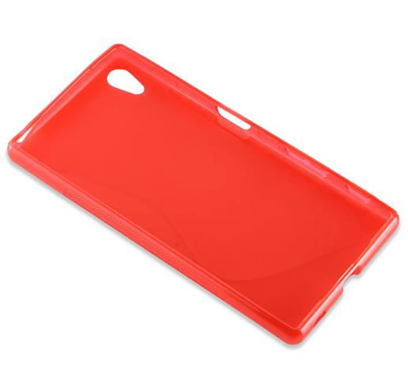 Cadorabo Hülle kompatibel mit Sony Xperia Z5 Schutzhülle aus flexiblem TPU Silikon