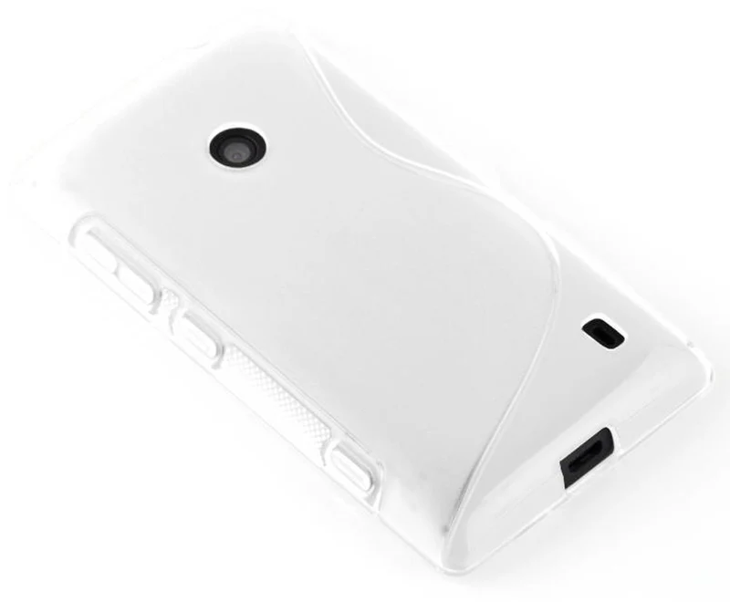 Cadorabo Hülle kompatibel mit Nokia Lumia X Schutzhülle aus flexiblem TPU Silikon