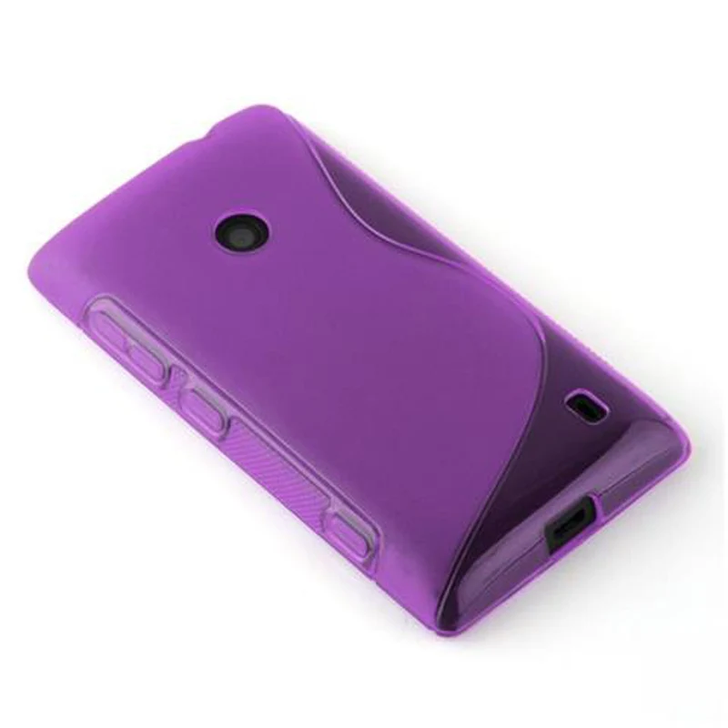 Cadorabo Hülle kompatibel mit Nokia Lumia X Schutzhülle aus flexiblem TPU Silikon