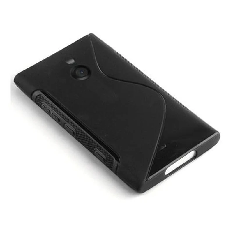 Cadorabo Hülle kompatibel mit Nokia Lumia 925 Schutzhülle aus flexiblem TPU Silikon