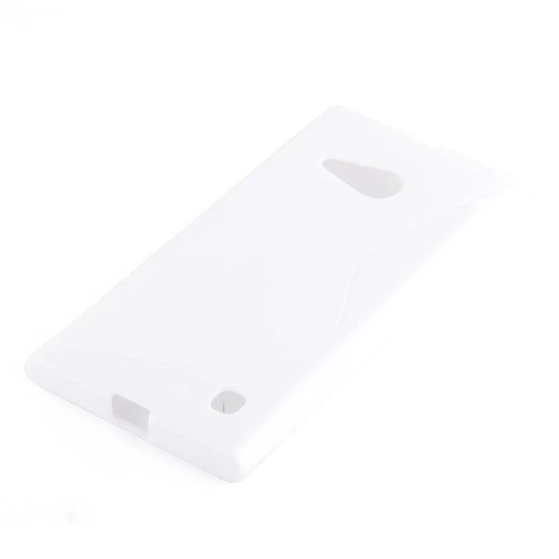 Cadorabo Hülle kompatibel mit Nokia Lumia 730 Schutzhülle aus flexiblem TPU Silikon