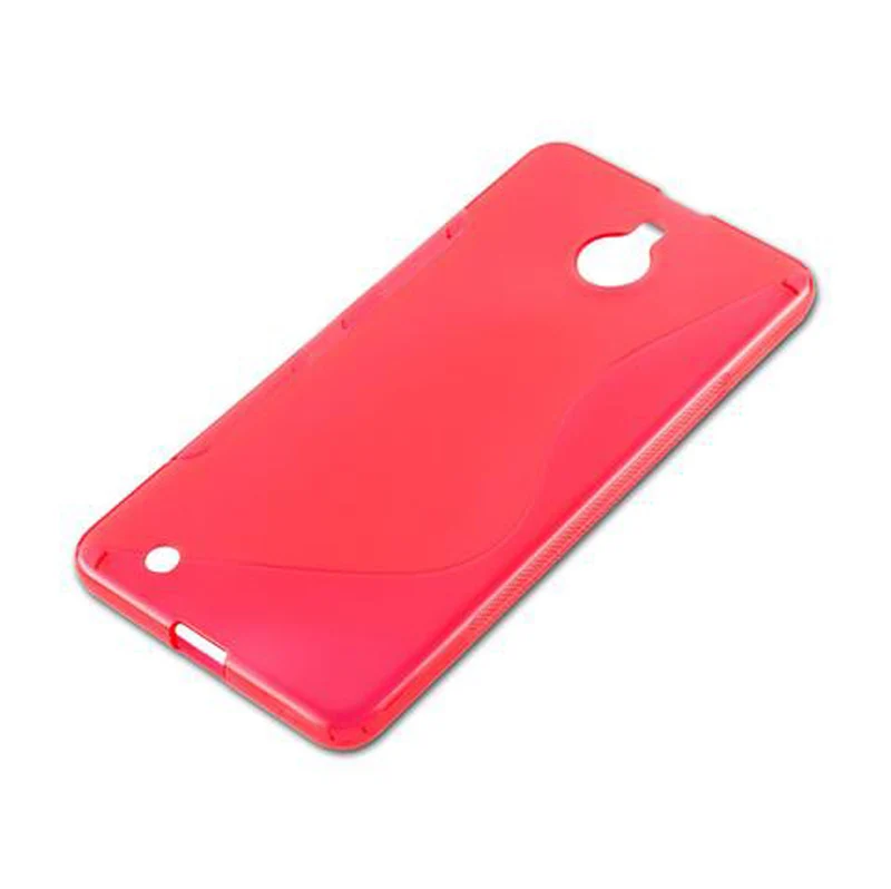 Cadorabo Hülle kompatibel mit Nokia Lumia 850 Schutzhülle aus flexiblem TPU Silikon