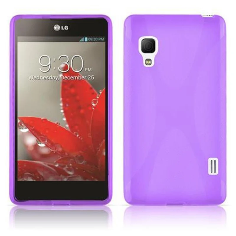 Cadorabo Hülle kompatibel mit LG L5 II (2. SIM) Schutzhülle aus flexiblem TPU Silikon