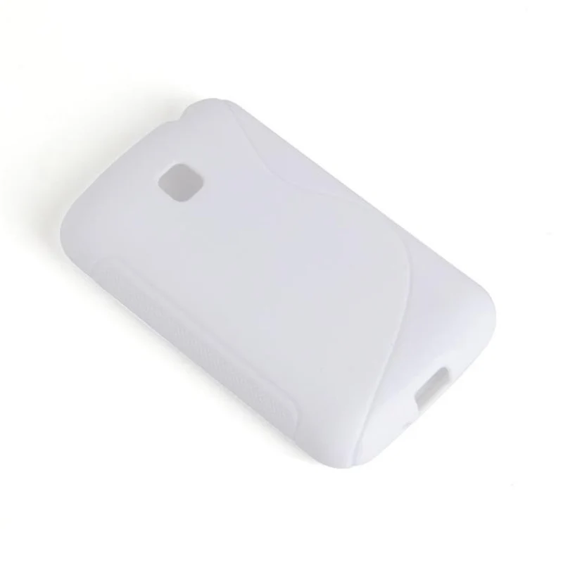 Cadorabo Hülle kompatibel mit LG L3 II (1. SIM) Schutzhülle aus flexiblem TPU Silikon