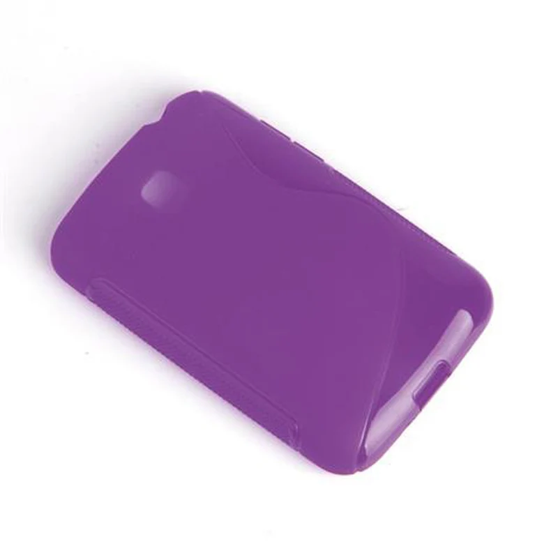 Cadorabo Hülle kompatibel mit LG L3 II (1. SIM) Schutzhülle aus flexiblem TPU Silikon
