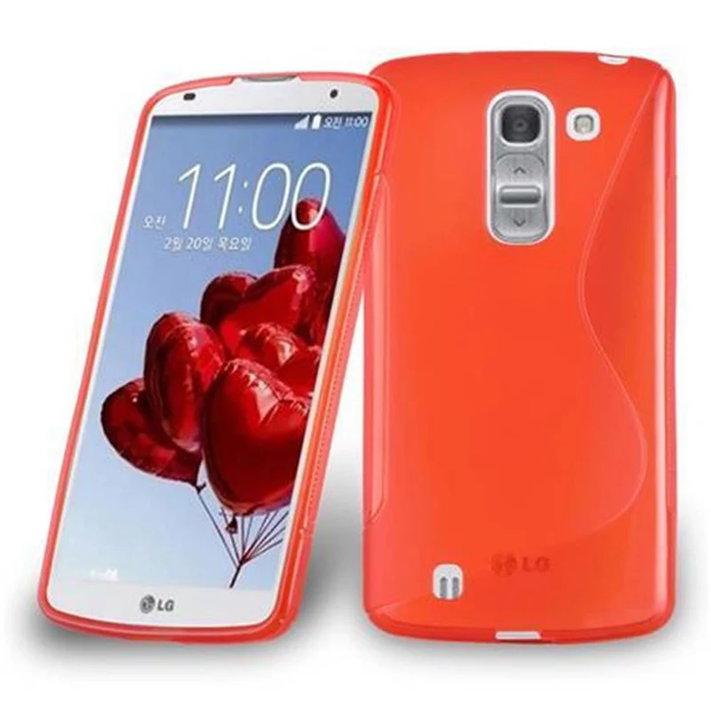 Cadorabo Hülle kompatibel mit LG OPTIMUS G PRO 2 Schutzhülle aus flexiblem TPU Silikon