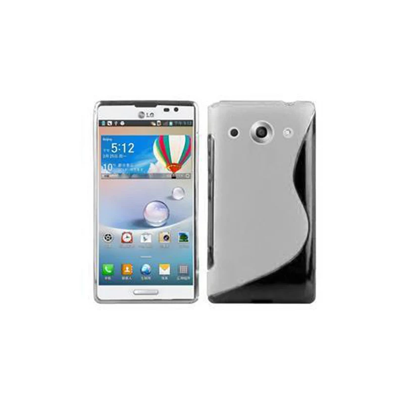 Cadorabo Hülle kompatibel mit LG OPTIMUS G PRO Schutzhülle aus flexiblem TPU Silikon