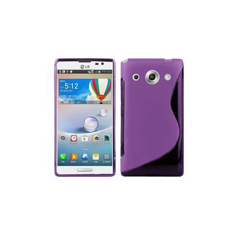 Cadorabo Hülle kompatibel mit LG OPTIMUS G PRO Schutzhülle aus flexiblem TPU Silikon