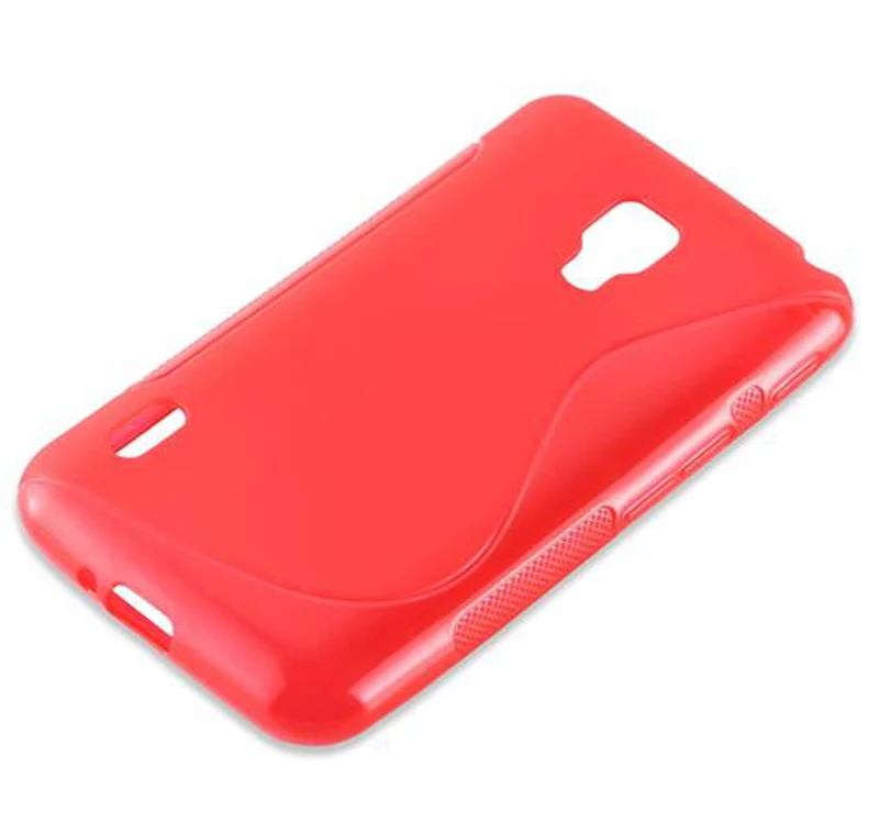Cadorabo Hülle kompatibel mit LG L5 II (2. SIM) Schutzhülle aus flexiblem TPU Silikon