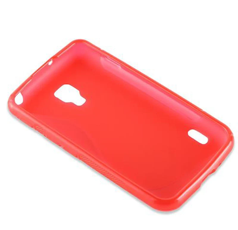 Cadorabo Hülle kompatibel mit LG L5 II (2. SIM) Schutzhülle aus flexiblem TPU Silikon