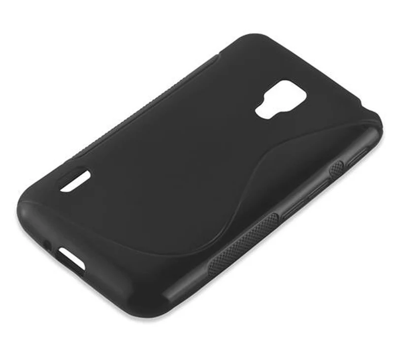 Cadorabo Hülle kompatibel mit LG L5 II (2. SIM) Schutzhülle aus flexiblem TPU Silikon