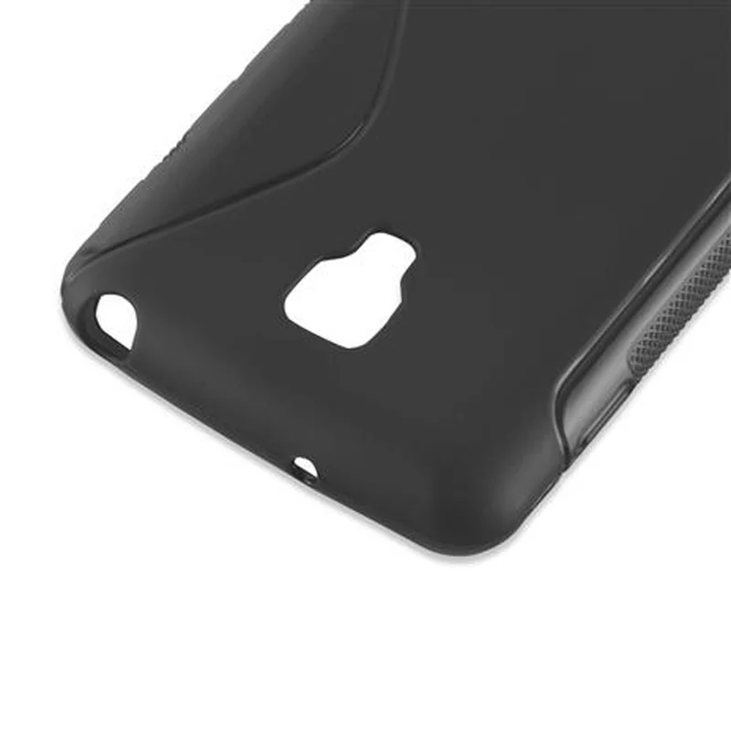Cadorabo Hülle kompatibel mit LG L5 II (2. SIM) Schutzhülle aus flexiblem TPU Silikon