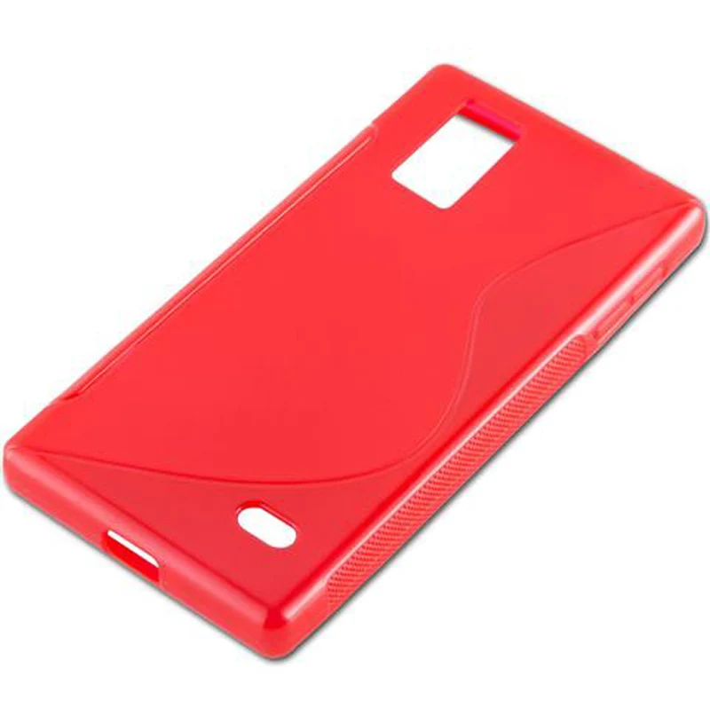 Cadorabo Hülle kompatibel mit LG OPTIMUS GJ Schutzhülle aus flexiblem TPU Silikon