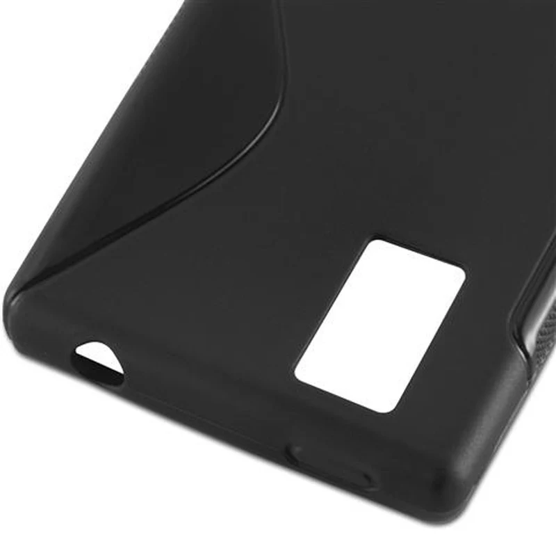 Cadorabo Hülle kompatibel mit LG OPTIMUS GJ Schutzhülle aus flexiblem TPU Silikon