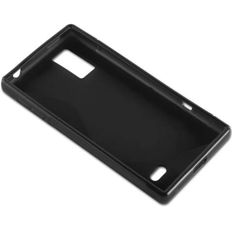 Cadorabo Hülle kompatibel mit LG OPTIMUS GJ Schutzhülle aus flexiblem TPU Silikon