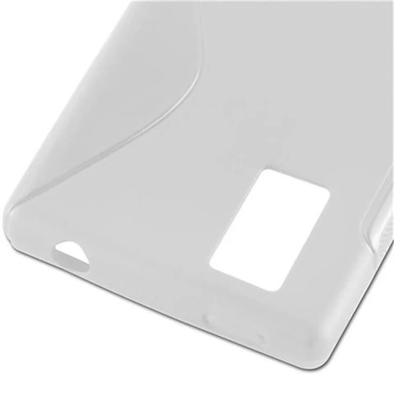 Cadorabo Hülle kompatibel mit LG OPTIMUS GJ Schutzhülle aus flexiblem TPU Silikon