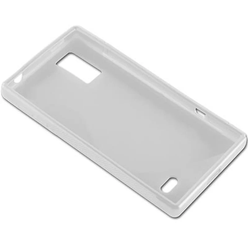 Cadorabo Hülle kompatibel mit LG OPTIMUS GJ Schutzhülle aus flexiblem TPU Silikon
