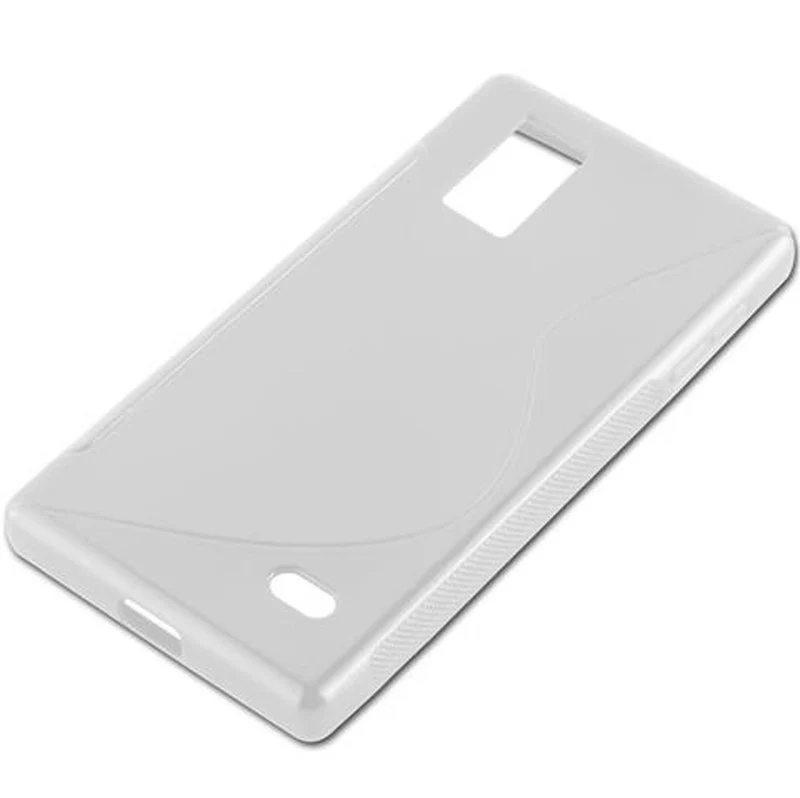 Cadorabo Hülle kompatibel mit LG OPTIMUS GJ Schutzhülle aus flexiblem TPU Silikon