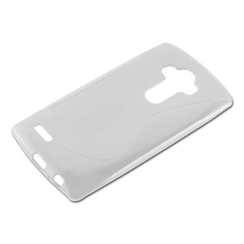 Cadorabo Hülle kompatibel mit LG G4S Schutzhülle aus flexiblem TPU Silikon