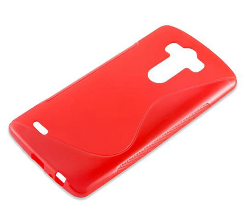Cadorabo Hülle kompatibel mit LG G3 STYLUS Schutzhülle aus flexiblem TPU Silikon