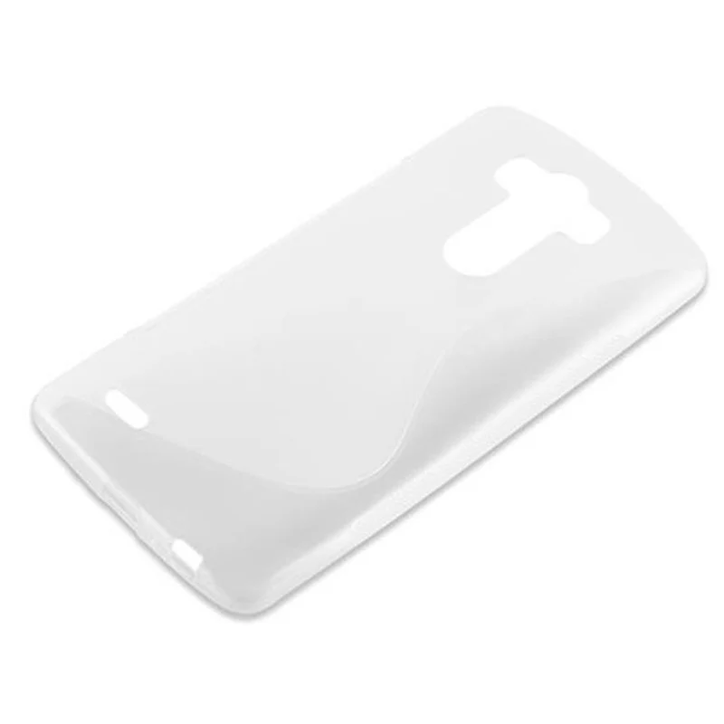 Cadorabo Hülle kompatibel mit LG G3 STYLUS Schutzhülle aus flexiblem TPU Silikon