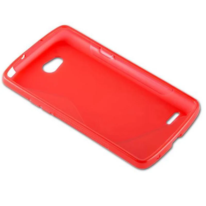 Cadorabo Hülle kompatibel mit LG L80 Schutzhülle aus flexiblem TPU Silikon